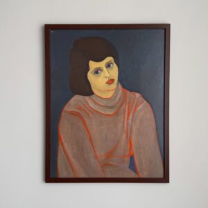 Femeia cu ruj rosu